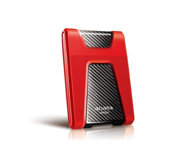ADATA HD650 1TB USB 3.2 Gen. 1 Czerwono-Srebrny - 302563 - zdjęcie 3